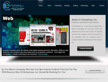 Tablet Screenshot of ccecorp.com
